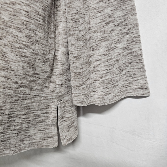 J. Jill Heathered Brown Velvet Mock Neck Pullover Sweater Size M - Picture 10 of 10